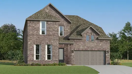 New construction Single-Family house 620 Grand View Rd, Georgetown, TX 78628 plan Newfield - image