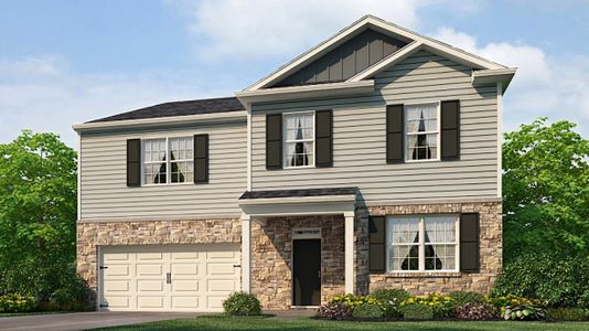 New construction Single-Family house 301 Duckweed Dr, Villa Rica, GA 30180 plan Halton - image