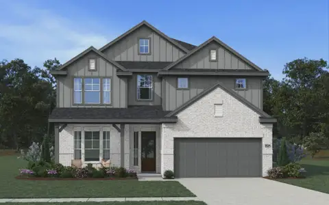 New construction Single-Family house 439 Glenwood Rnch, Cibolo, TX 78108 plan Shenandoah - image