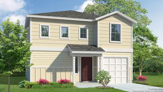 New construction Single-Family house 157 Western Gull Dr, San Antonio, TX 78253 plan The Stanley - image
