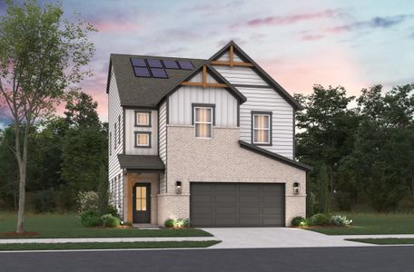 New construction Single-Family house 124 Kindred Ln, Marietta, GA 30066 plan Keystone - image