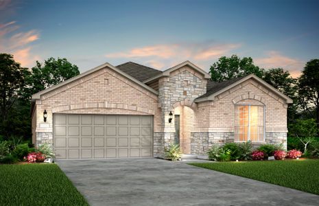 New construction Single-Family house 13312 Cuchillo Path, Manor, TX 78653 plan Orchard - image