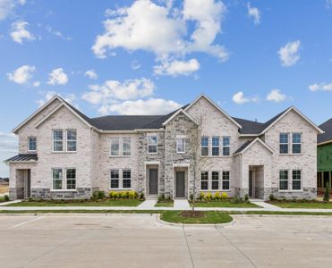 New construction Townhouse house 1252 Junction Drive, Allen, TX 75013 - photo 0