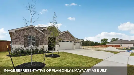 New construction Single-Family house 224 Rivers Edge Dr, Georgetown, TX 78628 plan The Fairfield - image