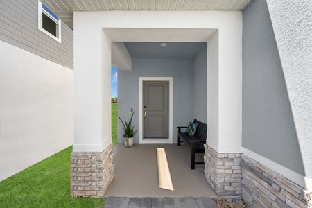 New construction Single-Family house 4442 River Beacon Blvd, Davenport, FL 33837 plan Atrium - image