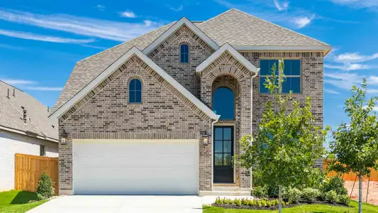 New construction Single-Family house 213 Adlai Ave, Georgetown, TX 78633 plan 2442W - image
