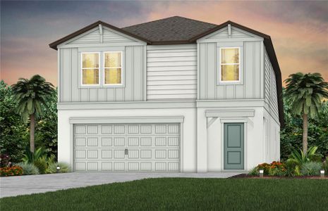 New construction Single-Family house 10356 Cross River Trl, Parrish, FL 34219 Sonora- photo 0 0