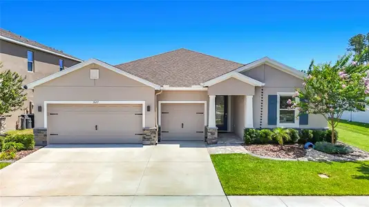 New construction Single-Family house 7677 Broad River Ave, Land O' Lakes, FL 34638 plan Camden - image