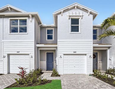 New construction Townhouse house 347 Se Crossoak Ln, Port Saint Lucie, FL 34984 Cocco- photo 0 0