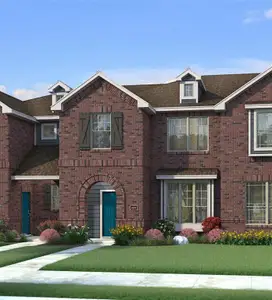 New construction Townhouse house 1888 Indigo, Unit 15, Heartland, TX 75114 - image