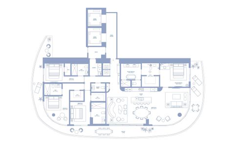 New construction Condo house 1420 S Miami Ave, Miami, FL 33130 plan 01 Lvl 62-78 - image