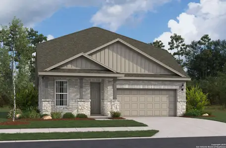 New construction Single-Family house 10531 Briceway Bay, Helotes, TX 78254 Emory- photo 0 0