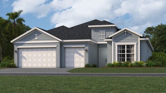 New construction Single-Family house 17551 Saddleback Lp, North Fort Myers, FL 33917 plan The Summerville II - image