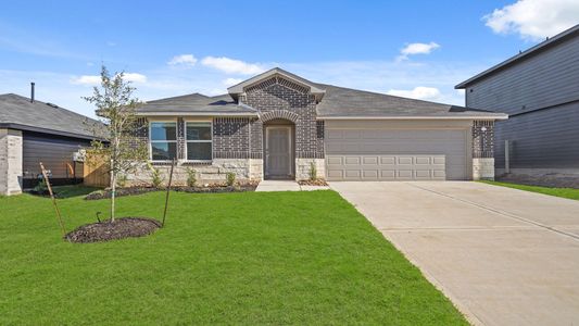 New construction Single-Family house 40750 Rosemary Rain Lane, Magnolia, TX 77354 Seabrook- photo 0