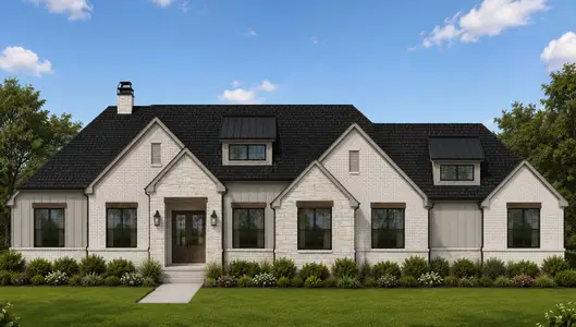 New construction Single-Family house 127 Aledo Hts, Aledo, TX 76008 plan The Coppell - image