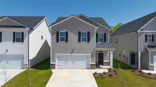 New construction Single-Family house 11989 Aukerman Wy, Hampton, GA 30228 plan Harbor - image