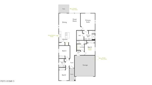 Sagebrush Floorplan