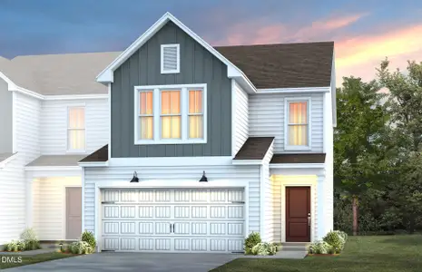 New construction Townhouse house 111 Verlands Wy, Garner, NC 27529 - image