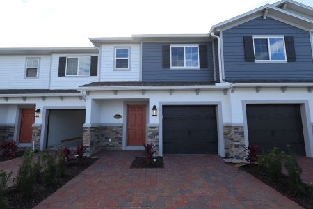 New construction Townhouse house 4164 Campsite Lp, Orlando, FL 32824 plan San Jose - image