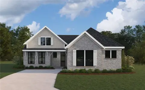 New construction Single-Family house 47 Park Village Bnd, Dallas, GA 30157 plan Morgan - image