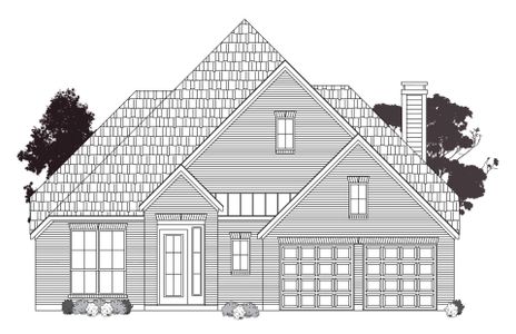New construction Single-Family house 334 Calmato Woods Wy, Willis, TX 77318 plan 2855 - image 3