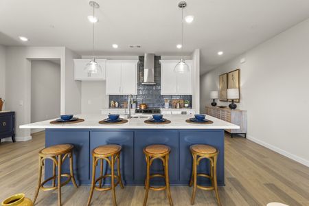 New construction Townhouse house 9023 Indianola Trl, Oak Point, TX 75068 plan Lotus (FE) - image