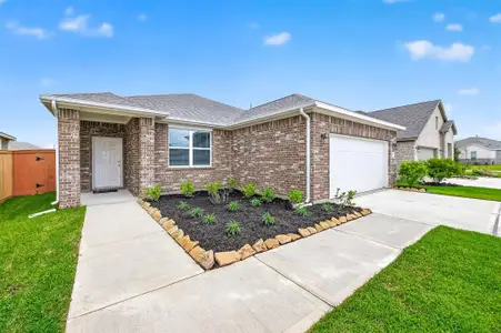 New construction Single-Family house 19550 Perissa Terrace Dr, Hockley, TX 77447 - image
