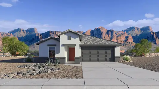 New construction Single-Family house 26019 W Hasan Dr, Buckeye, AZ 85326 plan Caden - image
