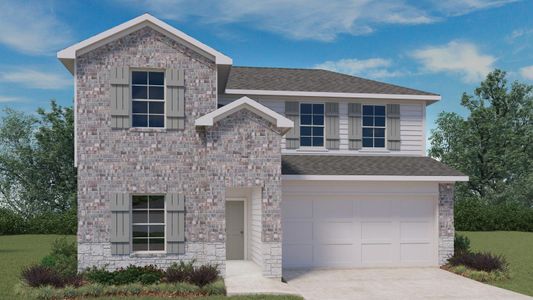 New construction Single-Family house 20333 Tuberville Ln, Manor, TX 78653 plan The Mitchell - image