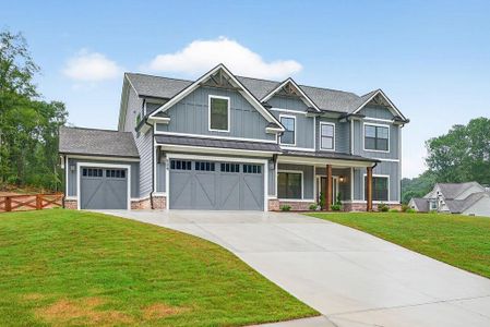 New construction Single-Family house 609 Whiporwill Cv, Monroe, GA 30655 plan (GA)Grayson A.1 3 Front Entry - image