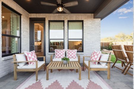 New construction Single-Family house 112 Green Brush Dr, Liberty Hill, TX 78642 plan Monet-SS - image