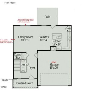 First floor layout HARPL 42