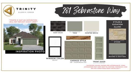 New construction Single-Family house 281 Zebrastone Wy, Poolville, TX 76487 - image