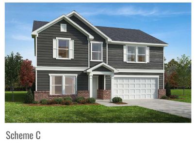 New construction Single-Family house 3021 Cunningham Farm Dr, Indian Trail, NC 28079 - image