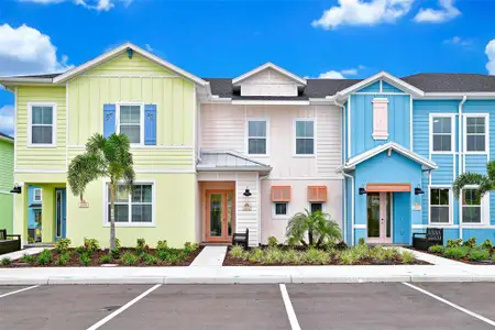 New construction Townhouse house 2942 Castaway Ln, Kissimmee, FL 34747 - photo 0