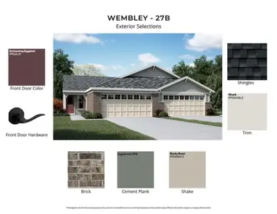New construction Townhouse house 27 Village Dr, Unit 27-B, Dawsonville, GA 30534 plan Wembley - image