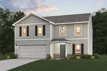 New construction Single-Family house 4183 Green Peak Pkwy, Covington, GA 30016 plan Essex - image