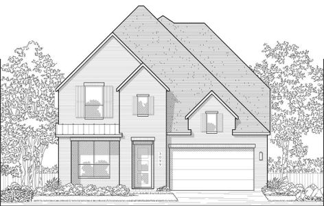 New construction Single-Family house 2025 Beavers Bend Dr, Celina, TX 75009 plan Elmhurst - image