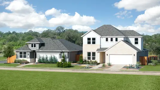 New construction Single-Family house 242 Sycamore Pines Ln, Kyle, TX 78640 plan Javen - image