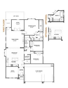 New construction Single-Family house 17701 Henkes Vw, Pflugerville, TX 78660 plan Lexington 2012 S 3CG - image 5