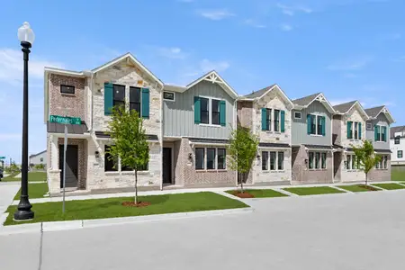 New construction Townhouse house 847 Pedernales Dr, Plano, TX 75075 plan Heritage - image