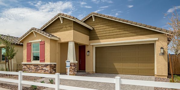 New construction Single-Family house 932 W Macaw Drive, Queen Creek, AZ 85140 Citrine- photo 0