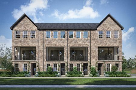 New construction Townhouse house 8726 Park Kolbe Ln, Houston, TX 77080 - image