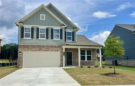 New construction Single-Family house 2066 Jordan Knoll Ln, Lawrenceville, GA 30043 plan The Hollins - image