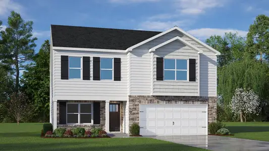 New construction Single-Family house 18 Tuscarora Dr, Fuquay Varina, NC 27526 plan Penwell - image