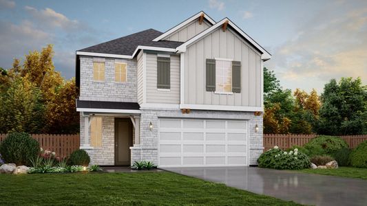 New construction Single-Family house 14518 Prairie Clover, San Antonio, TX 78253 plan Sycamore - image