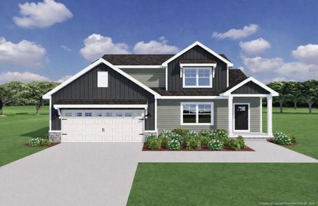 New construction Single-Family house 137 Aden Ct, Raeford, NC 28376 - image