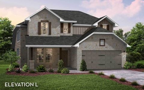 New construction Single-Family house 521 Exploration Circle, Liberty Hill, TX 78642 - photo 0