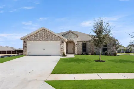 New construction Single-Family house 701 Stone Eagle Dr, Azle, TX 76020 plan Cromwell II - image