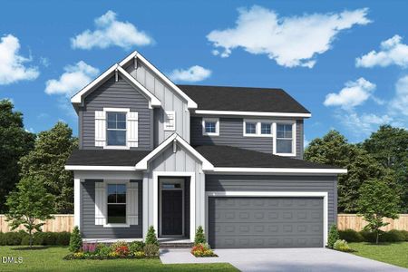 New construction Single-Family house 107 Restful Pt, Fuquay Varina, NC 27526 plan The Wellshire - image